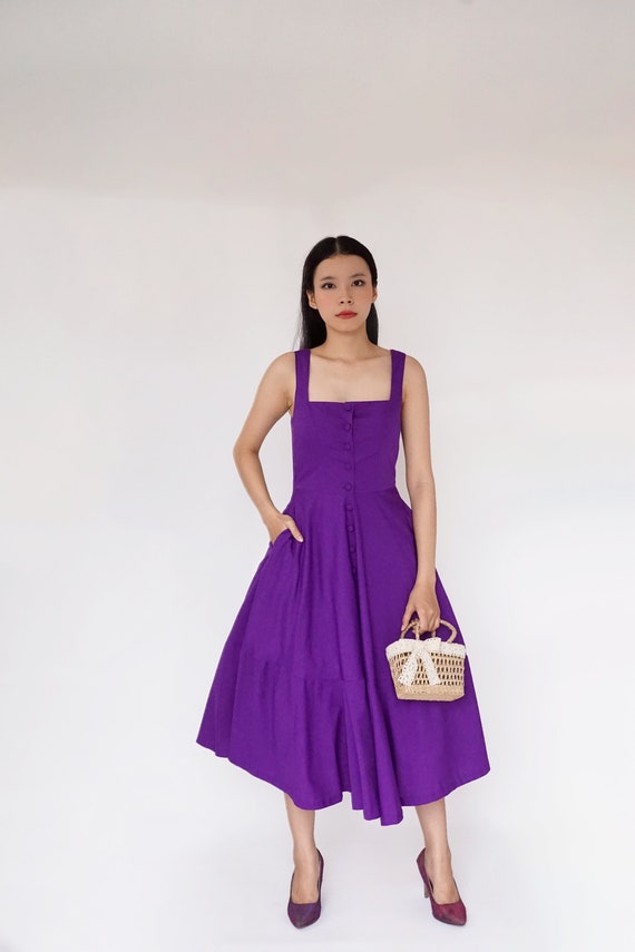 fitted lace wedding dress Pin Up Mini Fishnet Bodycon Dress Lilac main image 0