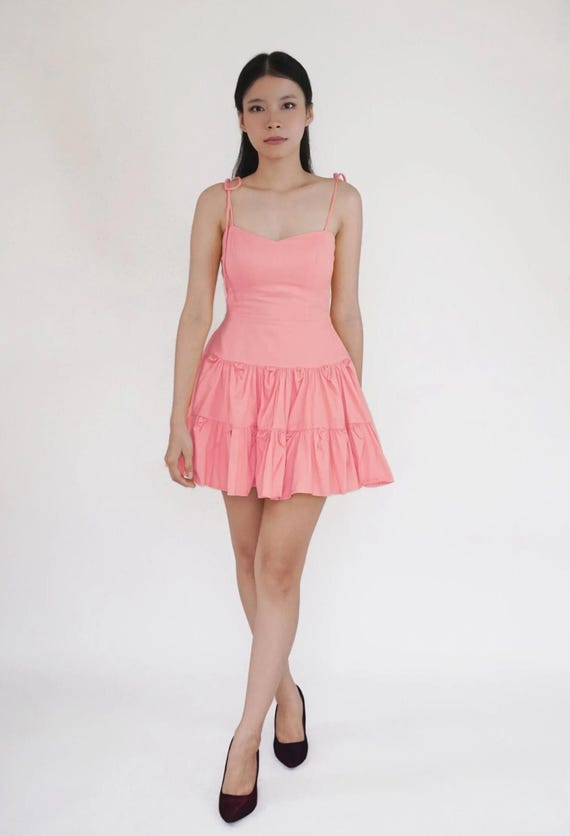 New! Jenny Pink Dress Custom Size and Fabric, Pin Up Dress, Vintage 50s Dress, Retro Swing Dress, Custom Dress, Party Dress, Plus Size