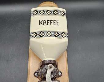 Antike Kaffeemühle Wandkaffeemühle Mühle Vintage Jugendstil