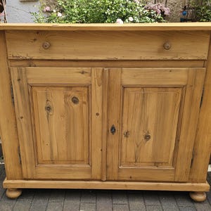 Antique chest of drawers sideboard cabinet