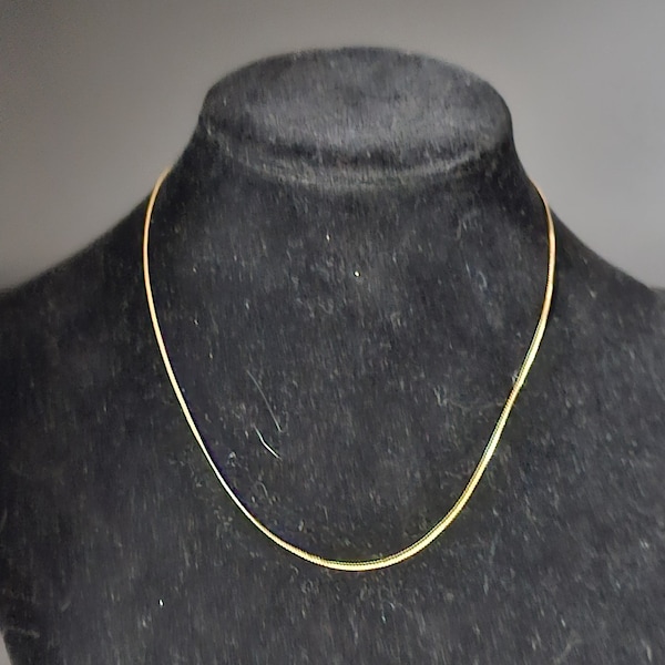 14k Goldkette 585er Gelbgold 38,5 cm 1,1 g Halskette