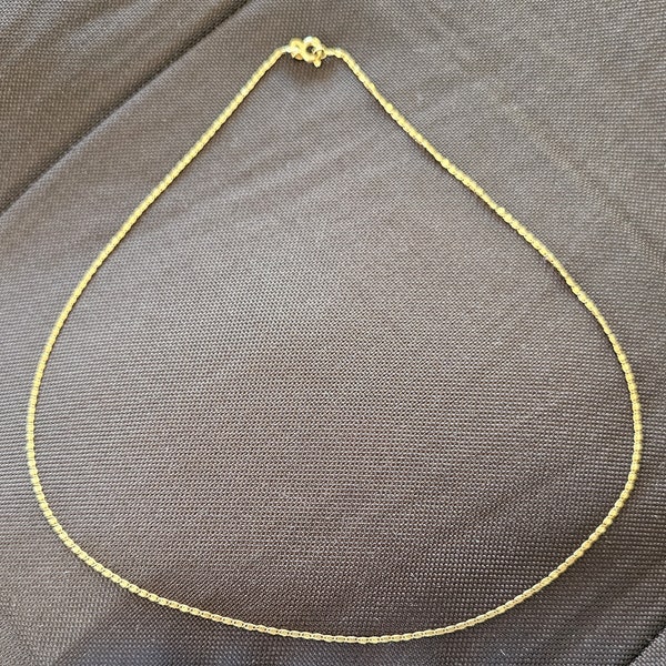 18k Goldkette 750er Gelbgold 44 cm 2,1 g Halskette