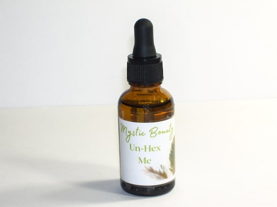 Hex Removal Oil - Negativity Banishing - Generational Curse Breaker - Jinx Removal