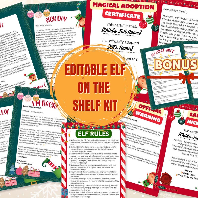 Elf on the Shelf - Etsy