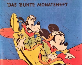 Micky Mouse stripboek nr. 1, originele eerste editie uit 1951, in uitstekende staat