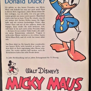 Micky Mouse stripboek nr. 1, originele eerste editie uit 1951, in uitstekende staat afbeelding 2