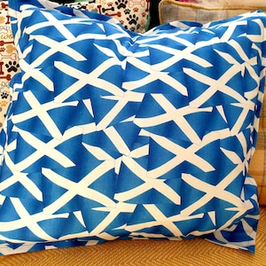 Cushion Cover. Saltire design. 48cm by 48cm