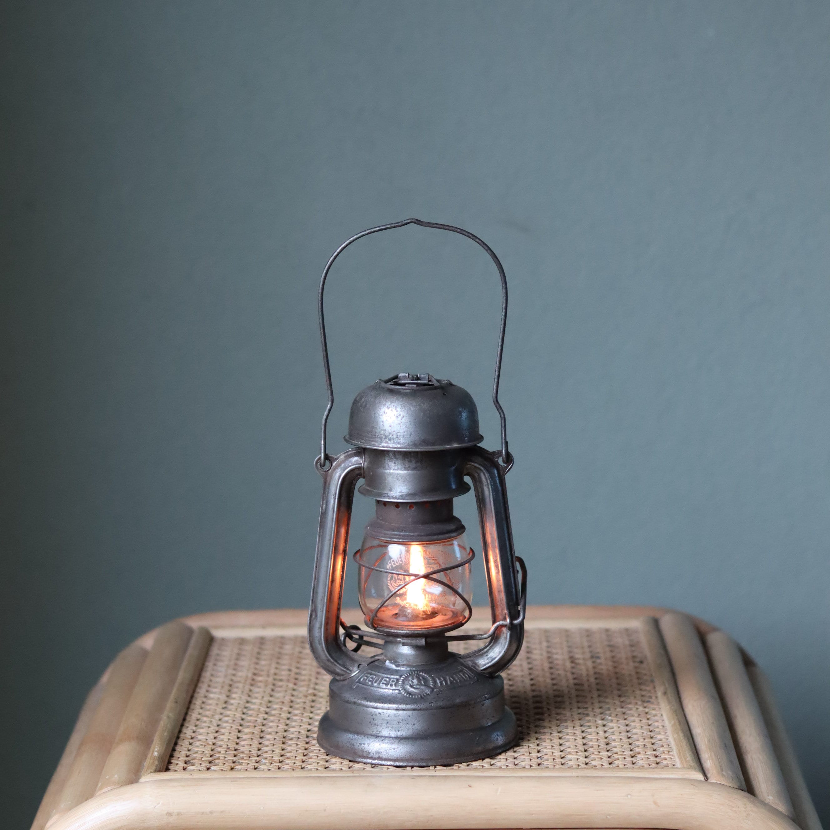 Extremely Rare Storm Lamp, Storm Lantern, the Feuerhand 176 Extremely Rare Storm Lamp, Storm Lantern, the Feuerhand 176
