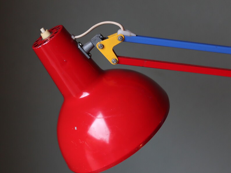 Rare IKEA Architect Lamp in the Original Colours. Including the