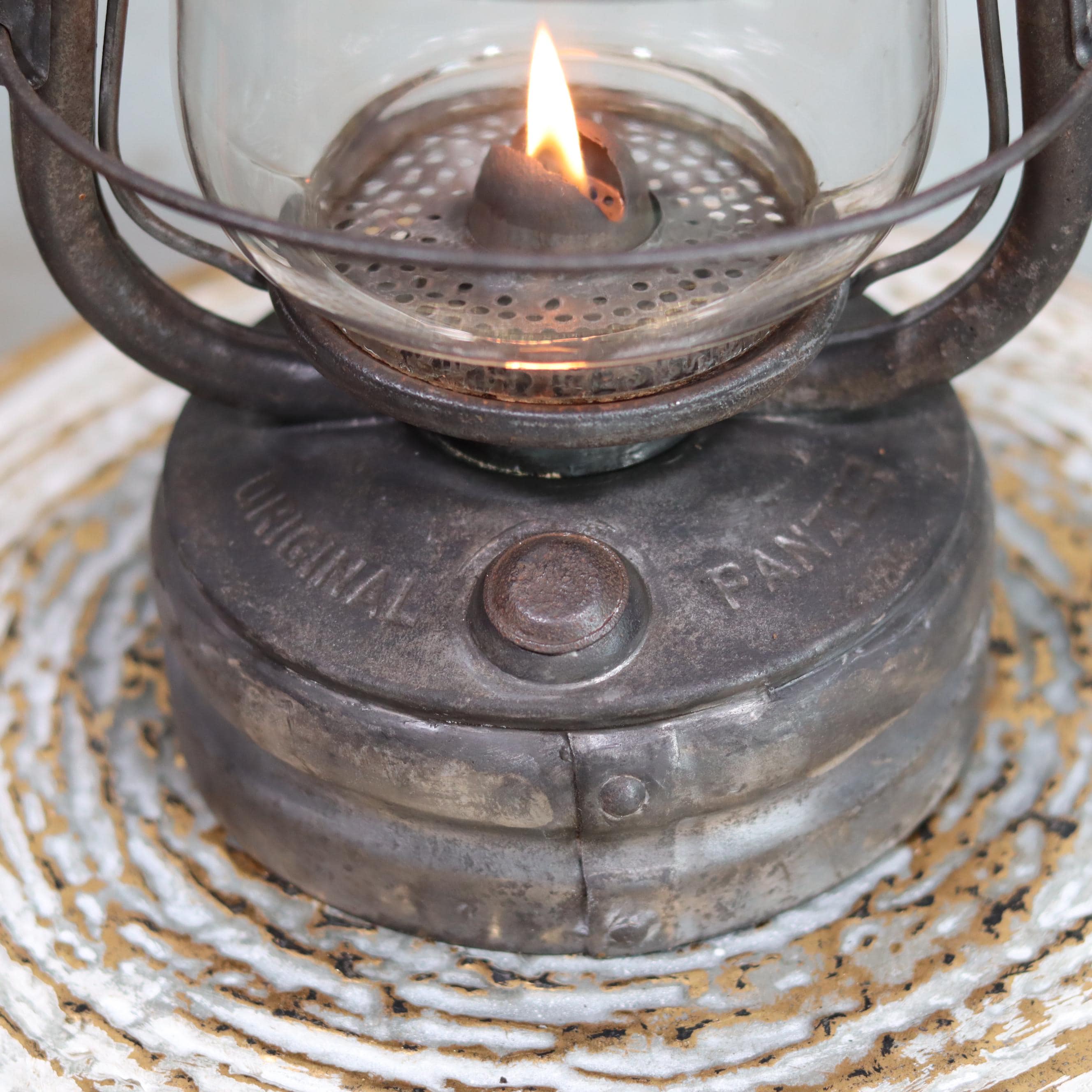 K&T Original Panzer Sturmtrotz German Storm Lantern, 1920s in