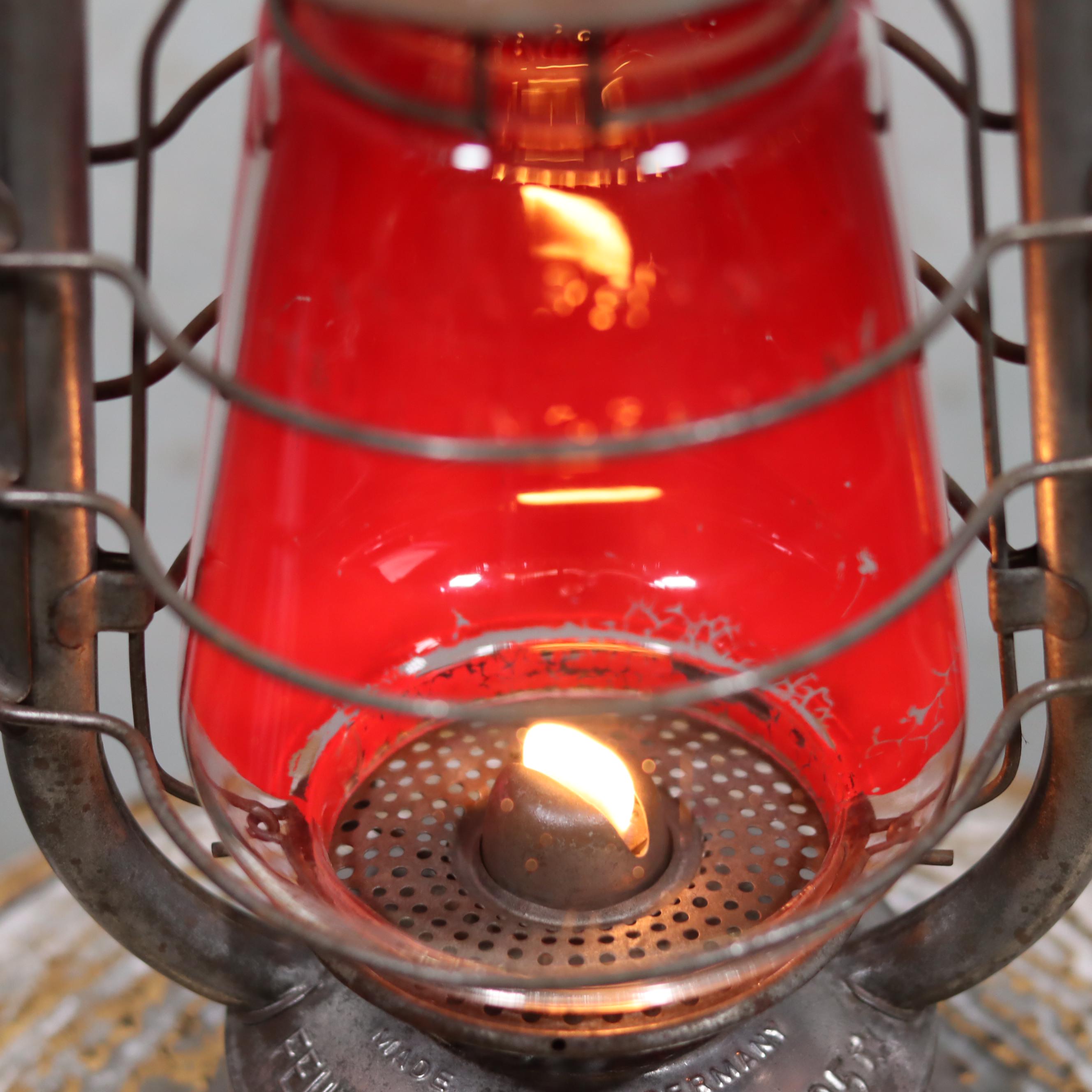 Rare Feuerhand 305 Storm Lamp, German Storm Lantern in Very Good