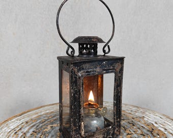 Vintage EMBURY No. 1 Little Air Pilot Oil Kerosene Lantern Lamp