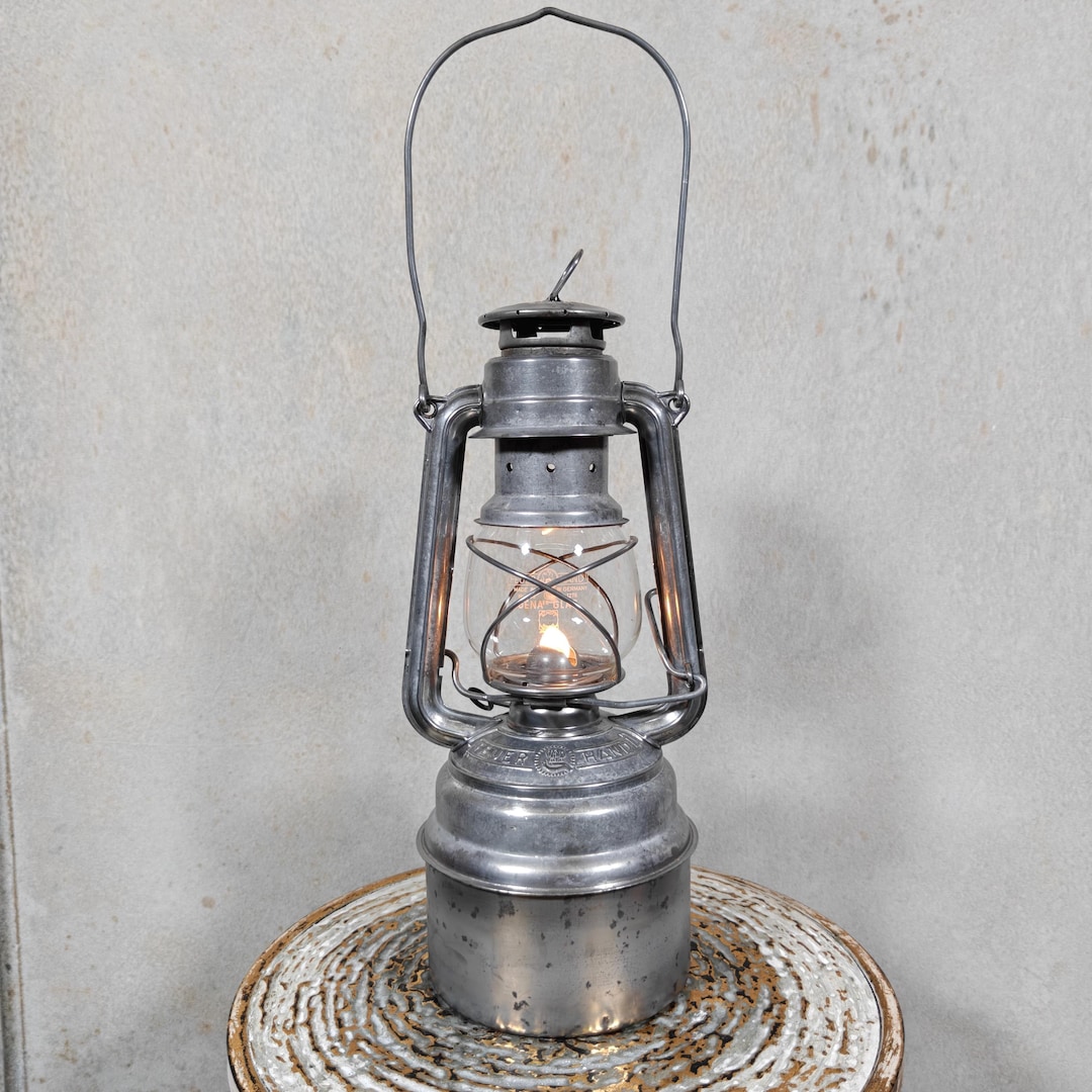 Special Storm Lamp, Storm Lantern, Feuerhand 276 70 Western
