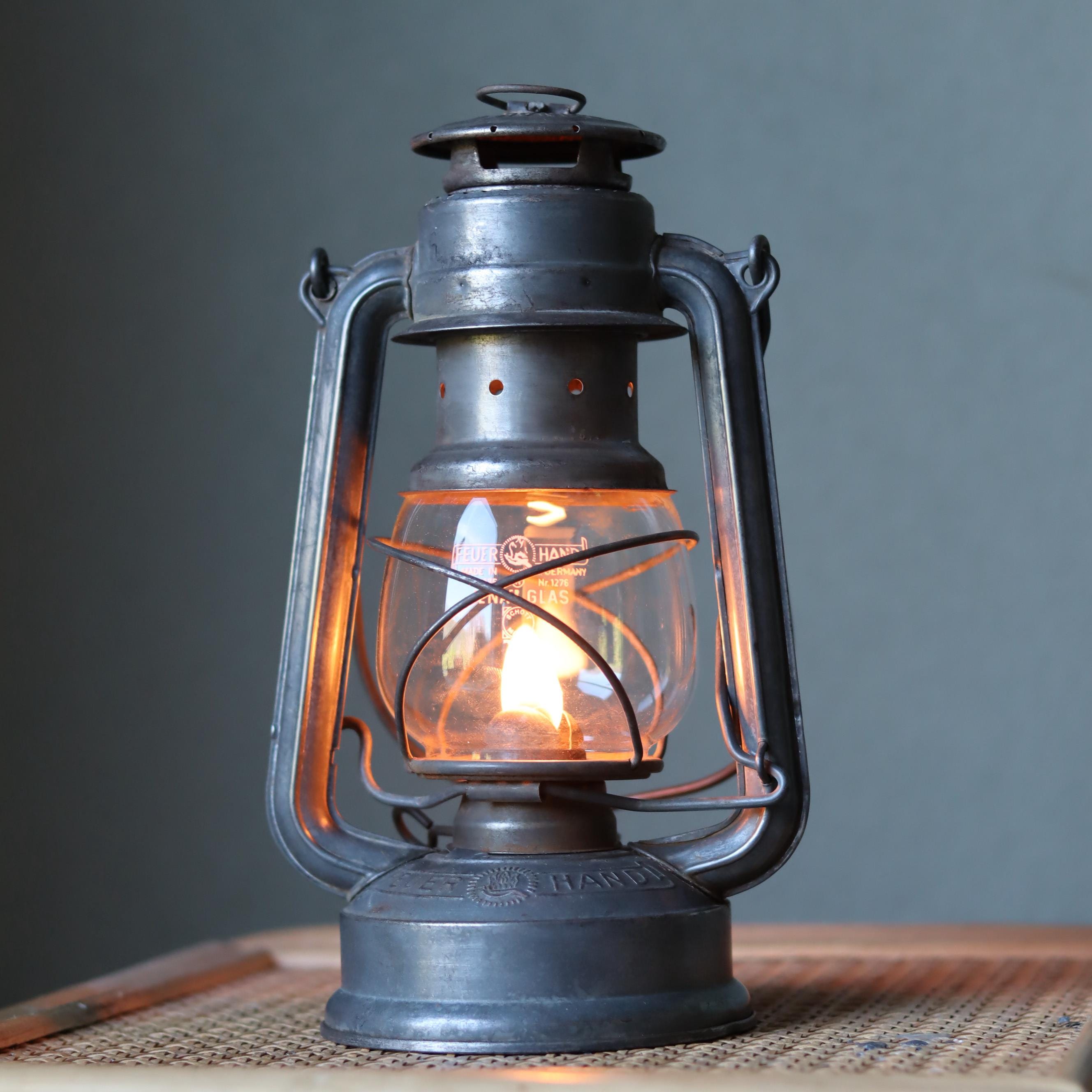 Ancienne Lampe Lanterne West Germany Allemande POST ww2