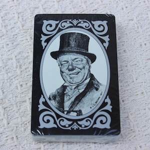 1971 Plastic Coated Playing Cards With W.C. Fields