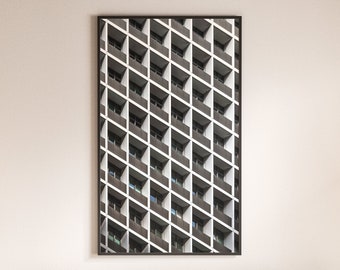 Urbanscape 031 - Sydney, Fine Art, Architecture Poster, Large Wall Art Prints, Digital Download, Printable Wall Art, Black and White Print