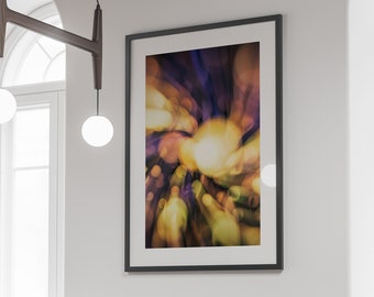Printable Abstract Wall Art - Spectrum 02, Large Wall Art Print, Digital Download of Colourful Abstract Photography Print