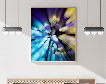 Downloadable Abstract Wall Art - Spectrum 01, Large Wall Art, Digital Download of Abstract Photography Print with beautiful colours