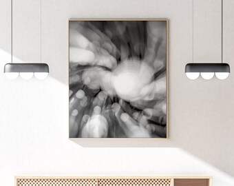 Spectrum 04, Abstract Wall Art, Printable Wall Decor, Large Wall Art Print, Digital Download, Abstract Photography Print, Black and White