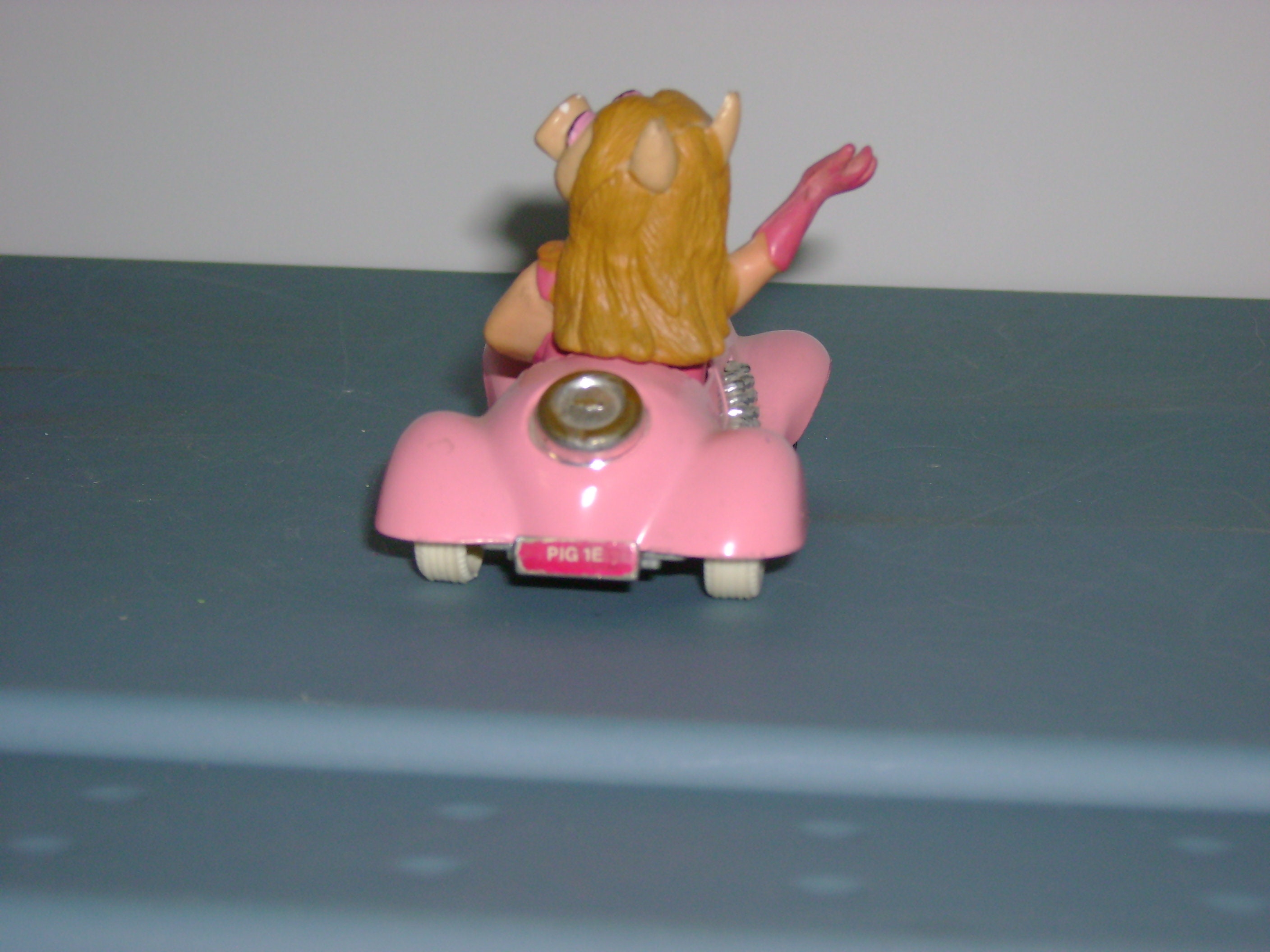Vintage Miss Piggy Convertible Collectible Toy Car by Corgi. A 