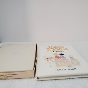 1988 A Precious Moments Christmas by Sam Butcher - Thomas Nelson Publishers