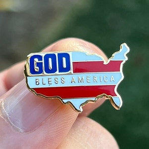 God Bless America - Pin