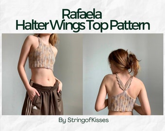 CROCHET PATTERN*** Rafaela Wings Top (Re-released)