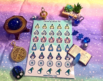 Witch's Journal Sticker Sheet