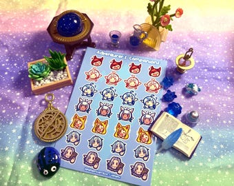 Adventurer's Journal Sticker Sheets