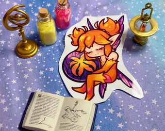 Final Fantasy 14 FFXIV Sleeping Feo Ul Sticker
