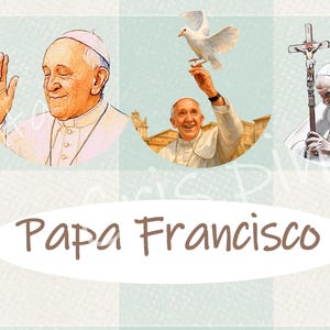 Imagens digitais para impressão, Papa Francisco png. designs para impressão