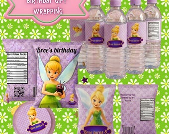 Tinkerbell Birthday Party Pack: Editable Templates (Digital Download)