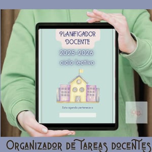 Teacher Task Organizer August 2025-June 2026 School Diary