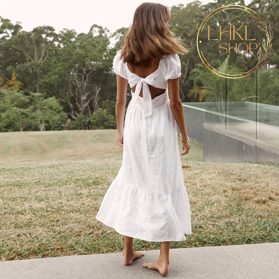 ワンピース French Linen Back\