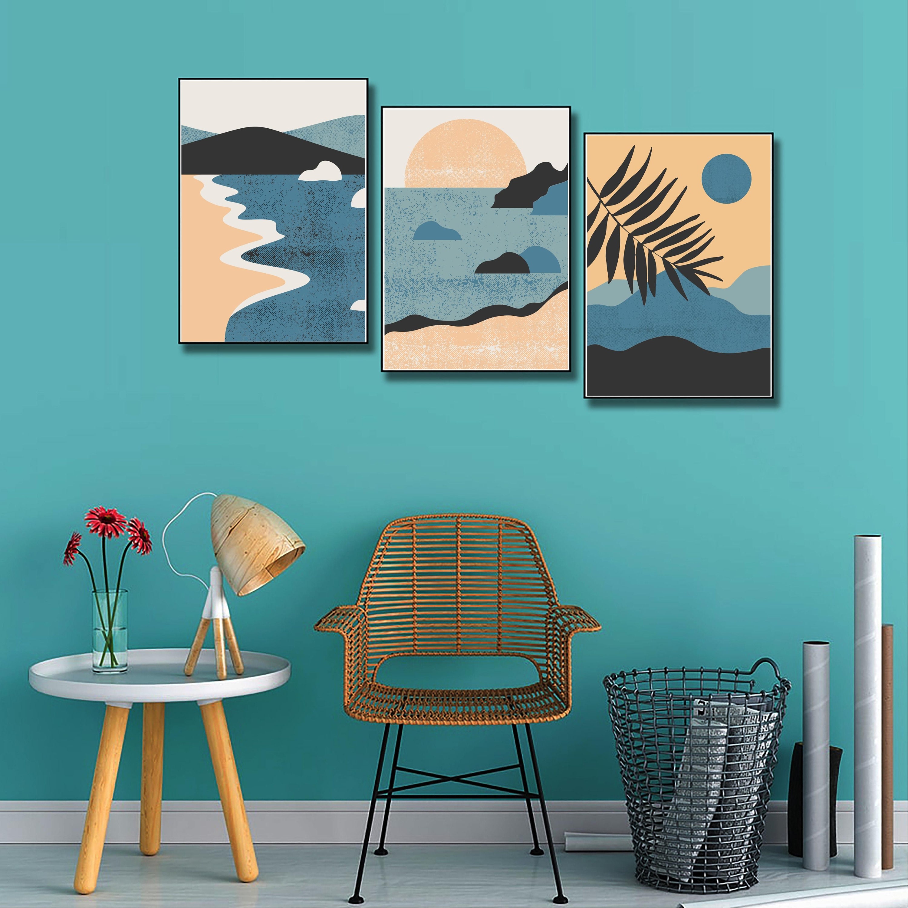 Watercolor Japan Wall Art Japan Wall Decor Set of 3 Japan Prints