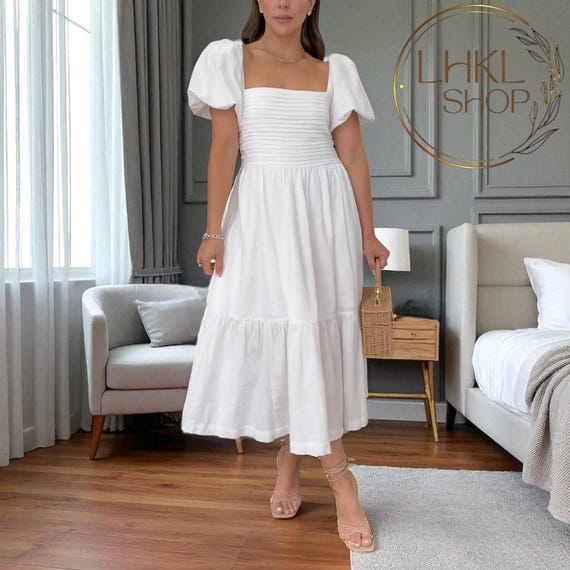 old rose chiffon dress Floral Ruffle - Belted Silhouette this straight Midi Dress Summer Midi occ:Easter Color:warm taupe