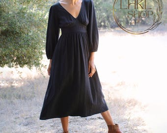 Italian Linen Dress Women Summer Dress by Valentyne Made in Italy - Etsy