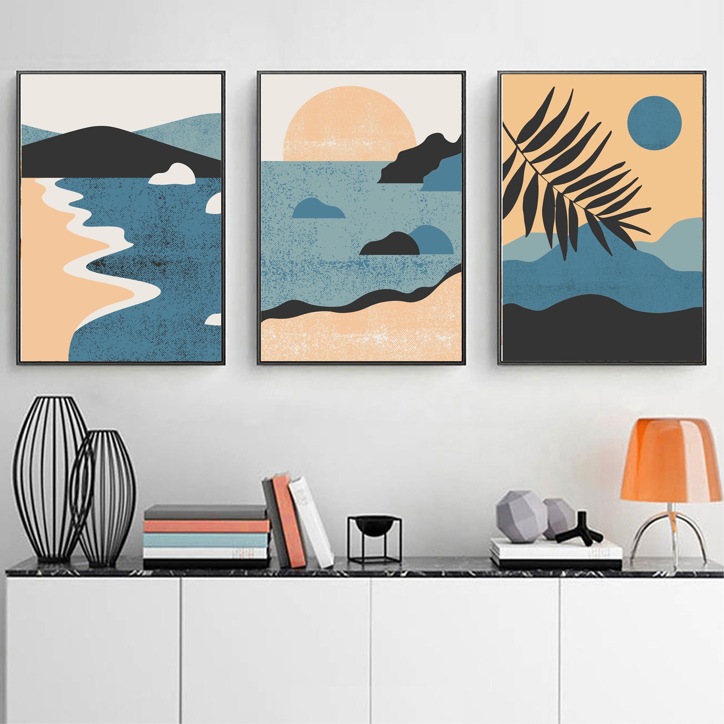 Watercolor Japan Wall Art Japan Wall Decor Set of 3 Japan Prints