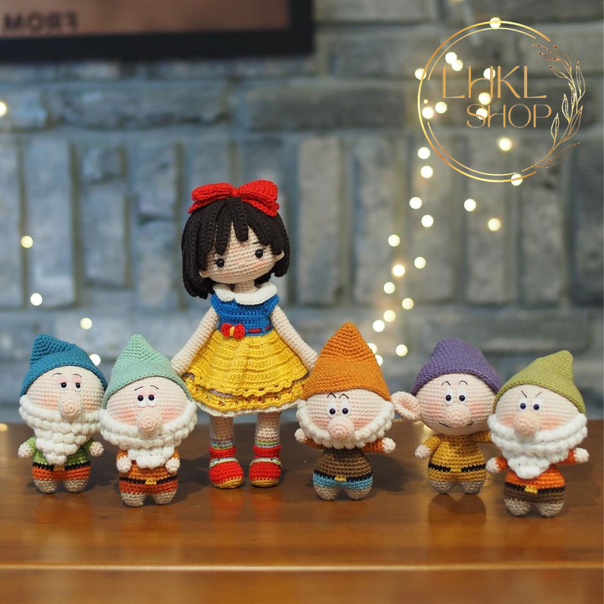 かぎ針編みの七人の小人 - Etsy 日本