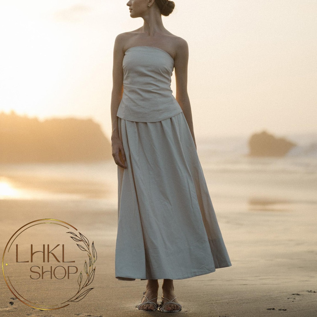 Bustier Top & Skirt Set