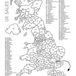 Digitale UK Sales Map