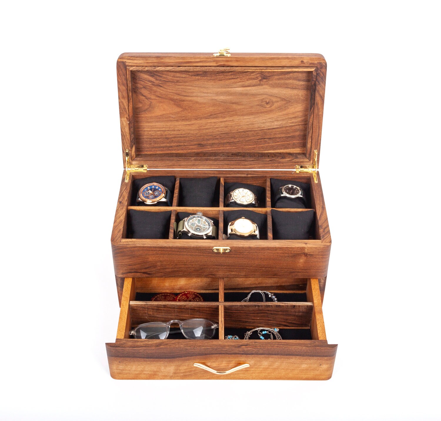 watch box with drawer
