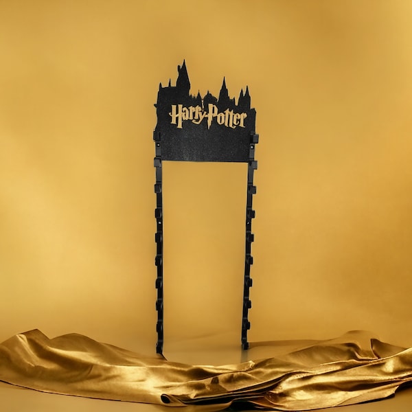 Soporte de pared para 10 varitas escribiendo del pequeño mago decoración Hogwarts