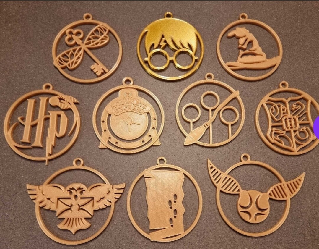 Decoration Harry Potter Christmas Ball Ornaments Etsy