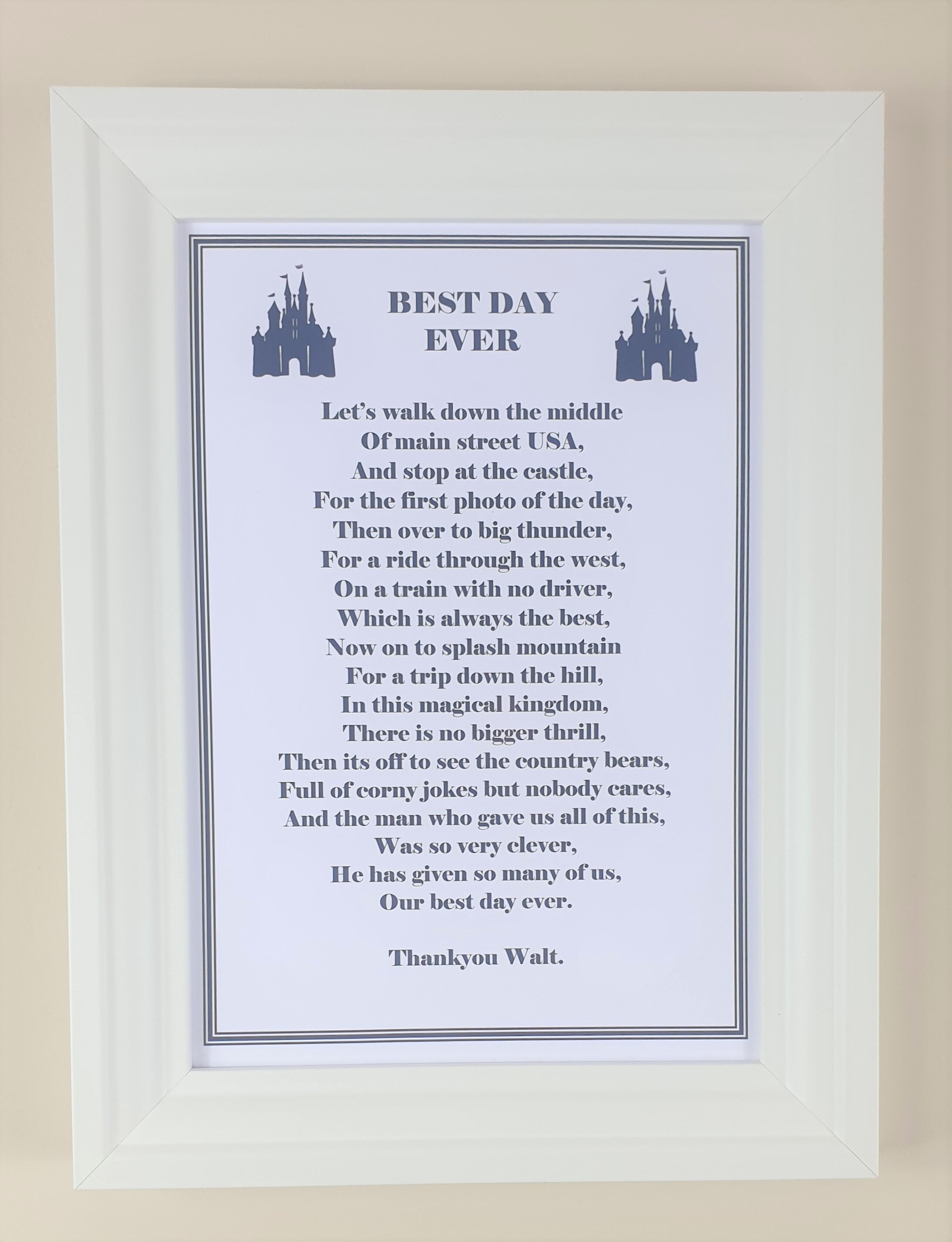 Disney Theme Park Inspired Gifts Theme Park Style Gifts Etsy