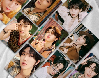 50pcs Fan-made seventeen members Solo concepts Lomo Photocards