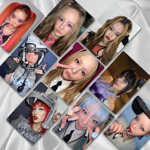 Cartes photo Lomo, concepts XG k pop créés par des fans