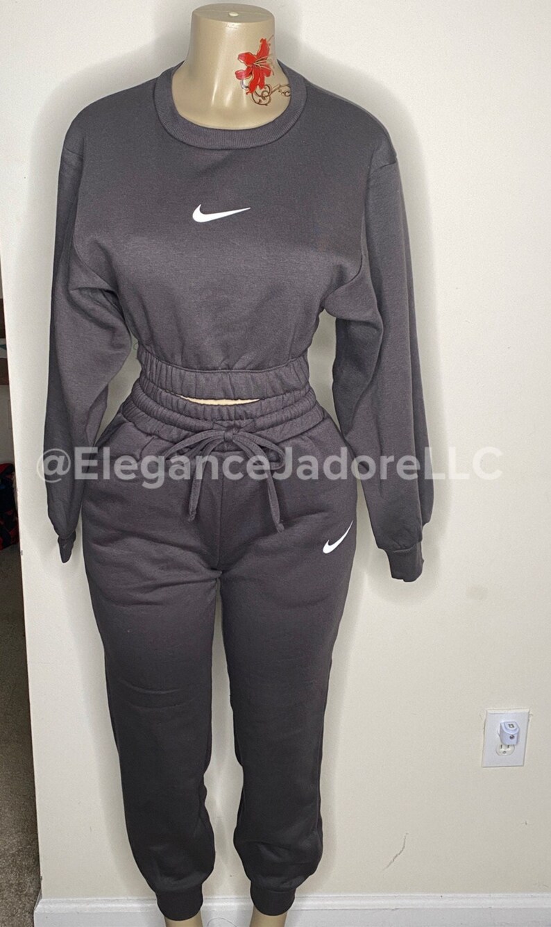 2 Piece Nike Sweat Suit Set | Etsy