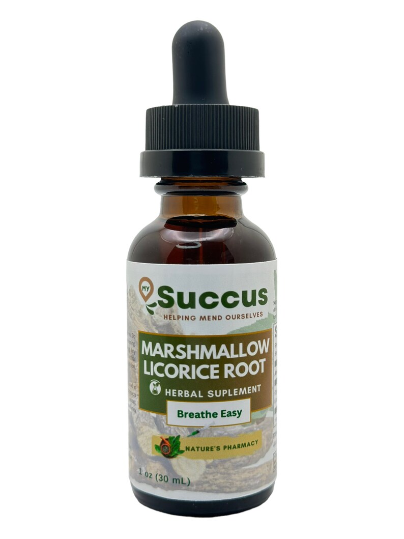 Marshmallow & Licorice Root Tincture Etsy