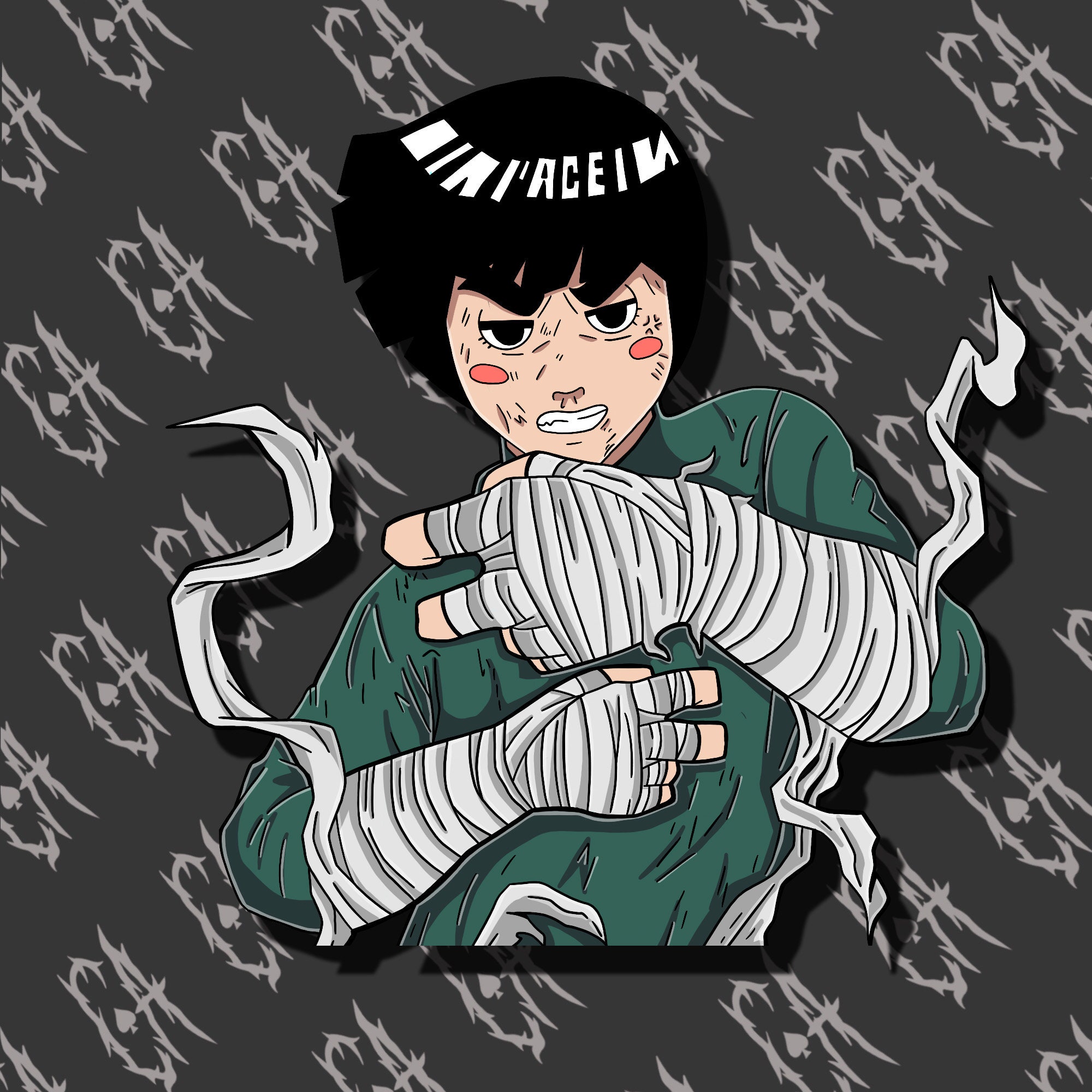 Rock Lee Master of the Drunken Fist - Etsy Australia